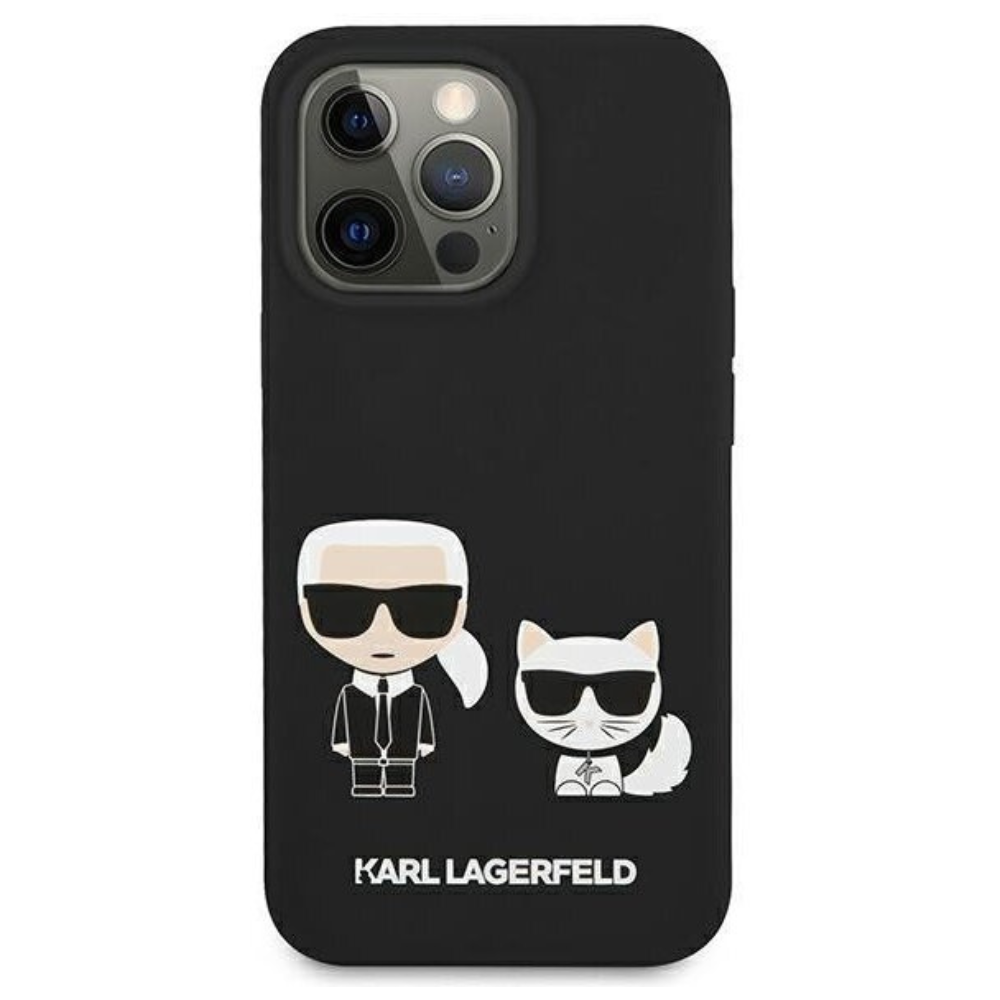 Оригинален кейс за iPhone 13 Pro Max - Karl Lagerfeld Silicone Karl Choupette