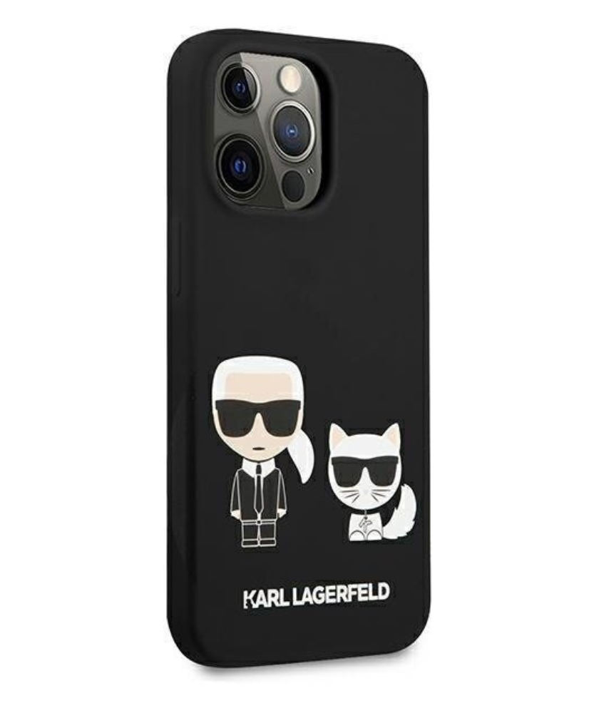 Оригинален кейс за iPhone 13 Pro Max - Karl Lagerfeld Silicone Karl Choupette