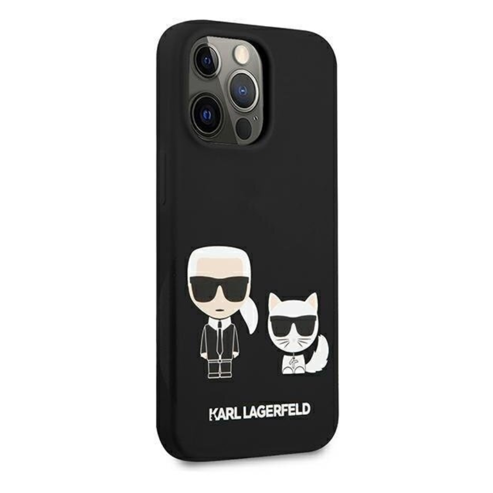 Оригинален кейс за iPhone 13 Pro Max - Karl Lagerfeld Silicone Karl Choupette
