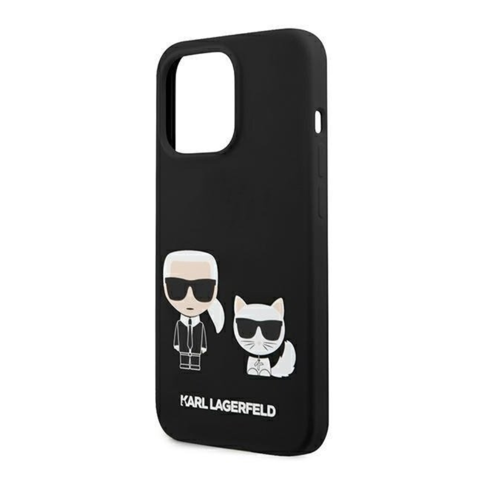 Оригинален кейс за iPhone 13 Pro Max - Karl Lagerfeld Silicone Karl Choupette