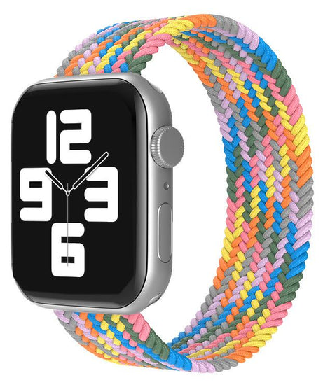 Kаишка за смарт часовник Apple Watch - Luxury Braided Nylon Watch Band