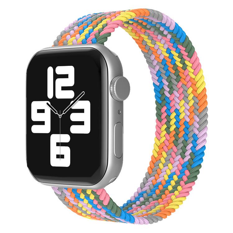 Kаишка за смарт часовник Apple Watch - Luxury Braided Nylon Watch Band