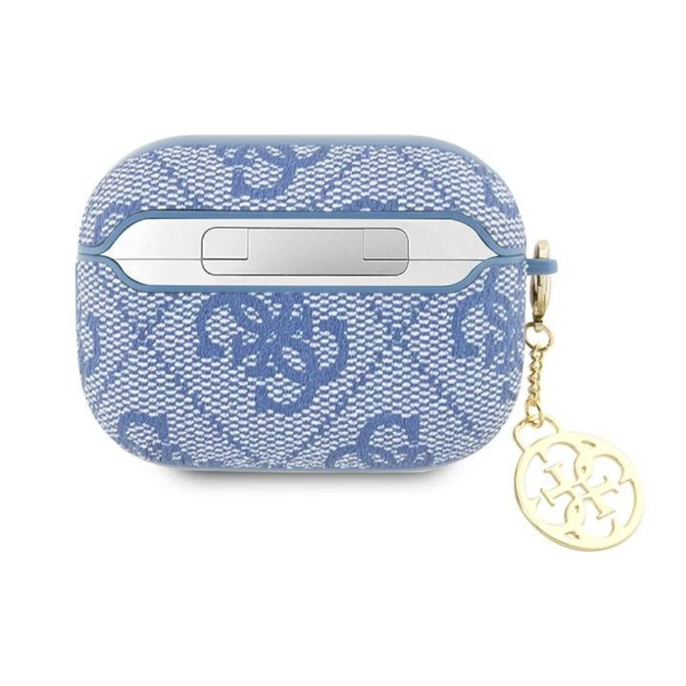 Оригинален калъф за Apple AirPods Pro 2 - Guess 4G Blue Charm Collection