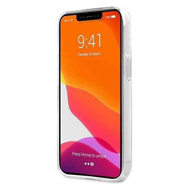 Оригинален кейс за iPhone 13 Pro - Karl Lagerfeld Silicone Karl Choupette White