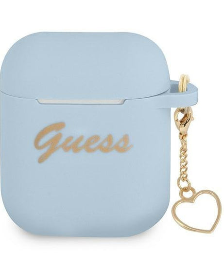 Силиконов оригинален калъф Guess за AirPods 1/2