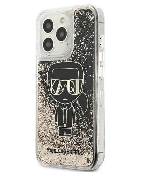 Оригинален кейс за iPhone 13 Pro - Karl Lagerfeld Liquid Glitter Gatsby