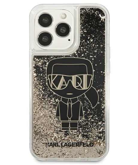 Оригинален кейс за iPhone 13 Pro - Karl Lagerfeld Liquid Glitter Gatsby