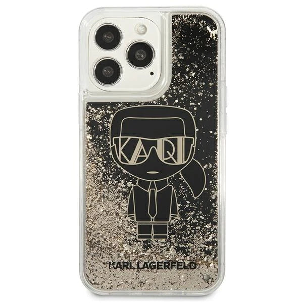 Оригинален кейс за iPhone 13 Pro - Karl Lagerfeld Liquid Glitter Gatsby