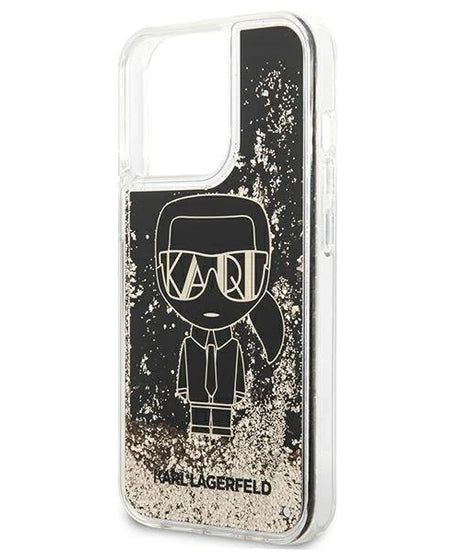 Оригинален кейс за iPhone 13 Pro - Karl Lagerfeld Liquid Glitter Gatsby