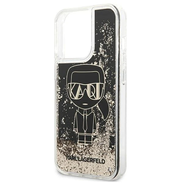 Оригинален кейс за iPhone 13 Pro - Karl Lagerfeld Liquid Glitter Gatsby