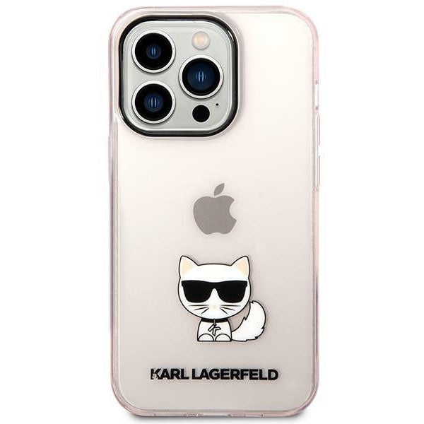 Оригинален кейс за iPhone 14 Pro - Karl Lagerfeld Ikonik Choupette Ikonik Choupette