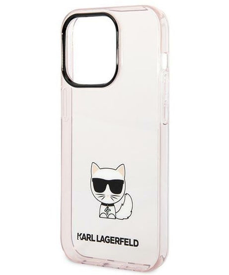 Оригинален кейс за iPhone 14 Pro - Karl Lagerfeld Ikonik Choupette Ikonik Choupette