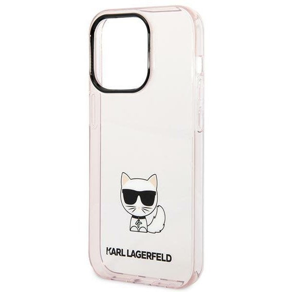Оригинален кейс за iPhone 14 Pro - Karl Lagerfeld Ikonik Choupette Ikonik Choupette