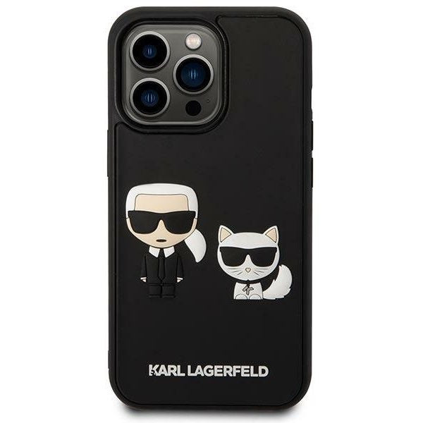 Оригинален кейс за iPhone 14 Pro - Karl Lagerfeld and Choupette