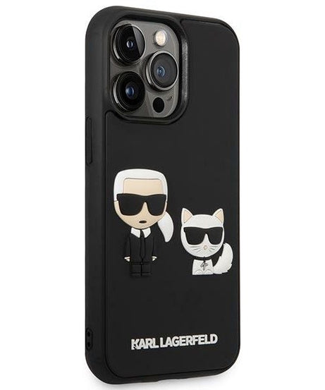 Оригинален кейс за iPhone 14 Pro - Karl Lagerfeld and Choupette