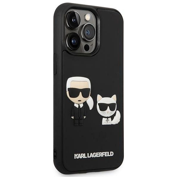 Оригинален кейс за iPhone 14 Pro - Karl Lagerfeld and Choupette