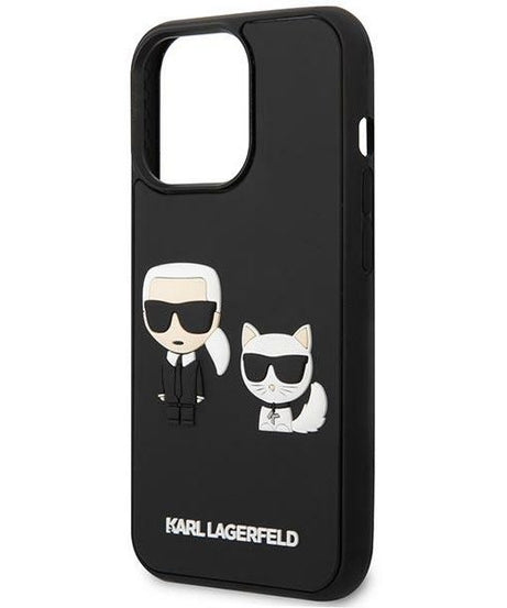 Оригинален кейс за iPhone 14 Pro - Karl Lagerfeld and Choupette