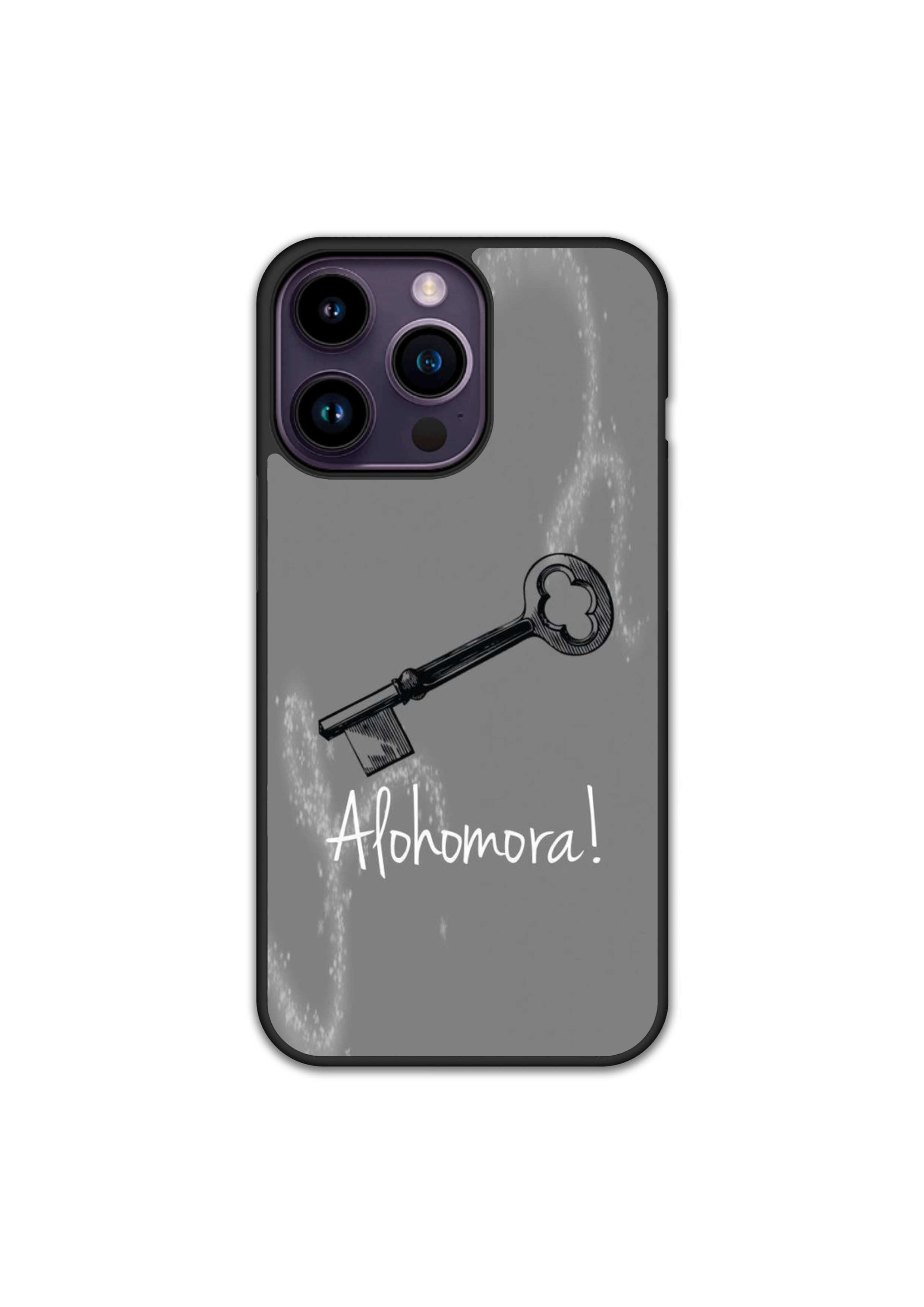 Силиконов Кейс - Harry Potter Alohomora Silver