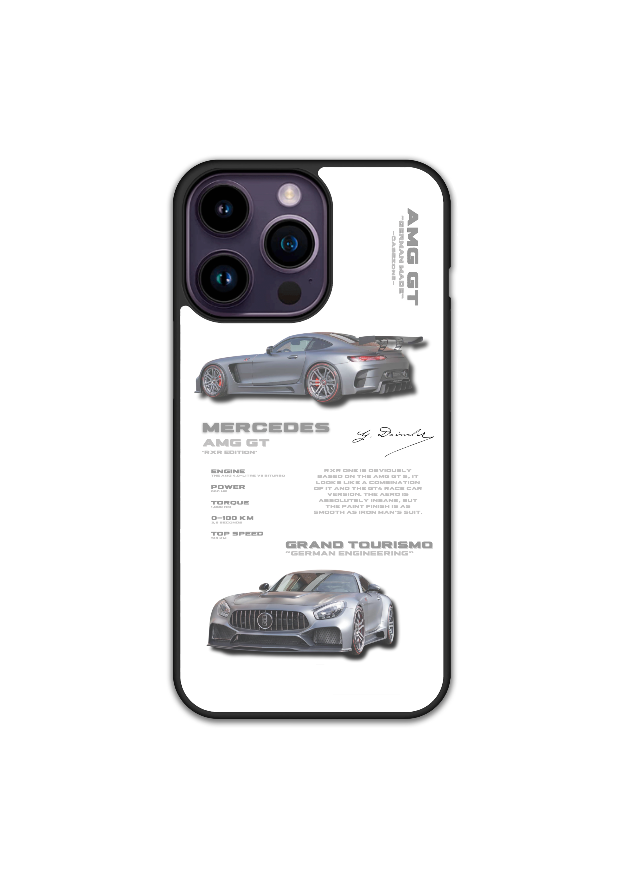 Силиконов Кейс - Perfection Mercedes AMG GT
