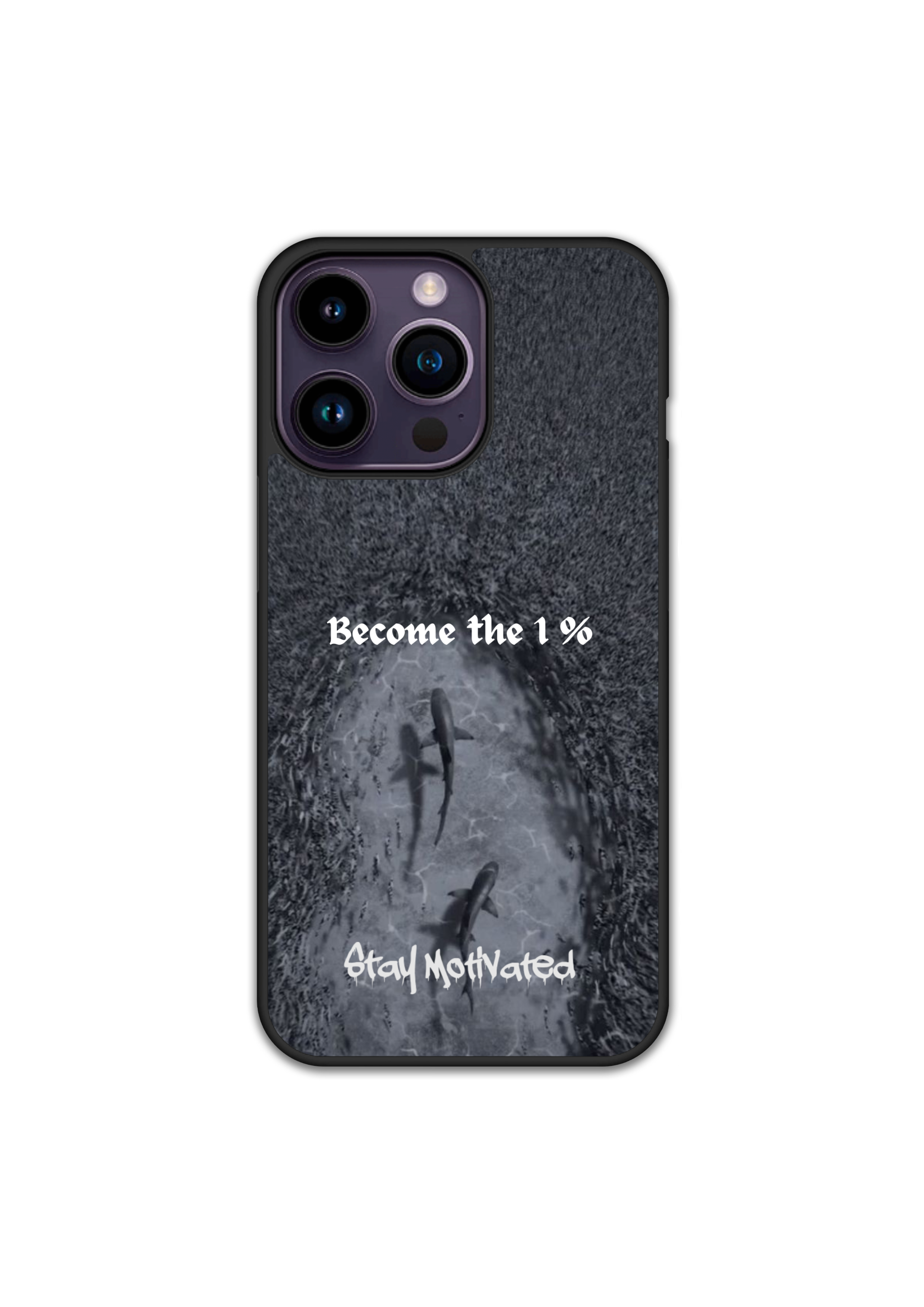 Мотивационен силиконов Кейс - Become The One Percent