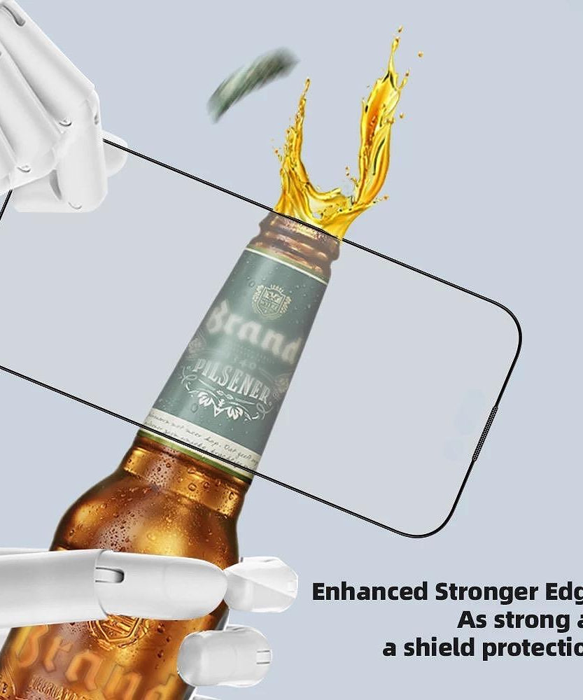 Матов протектор за iPhone от закалено стъкло - Blueo Matt Anti-Glare HD Strong