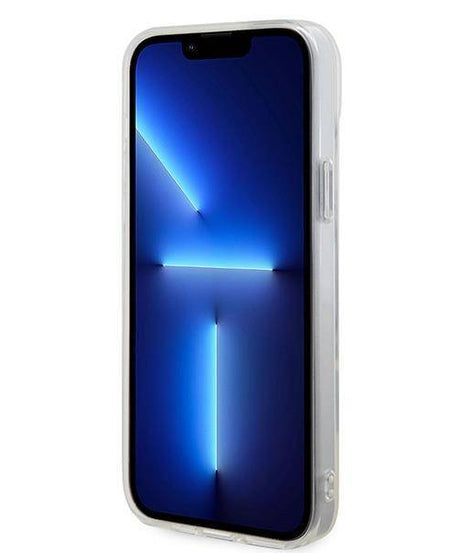 Лицензиран MagSafe калъф за iPhone 15 Pro - Karl Lagerfeld - бял