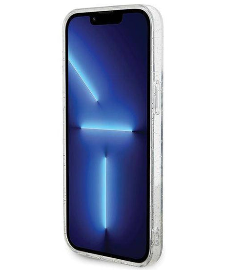 Лицензиран MagSafe калъф за iPhone 15 Pro Max - Karl Lagerfeld - бял