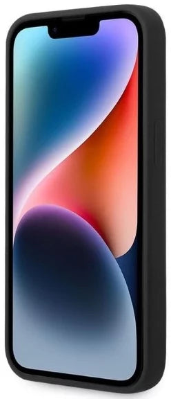 Оригинален кейс за iPhone 14 - Karl Lagerfeld Silicone Ikonik Black