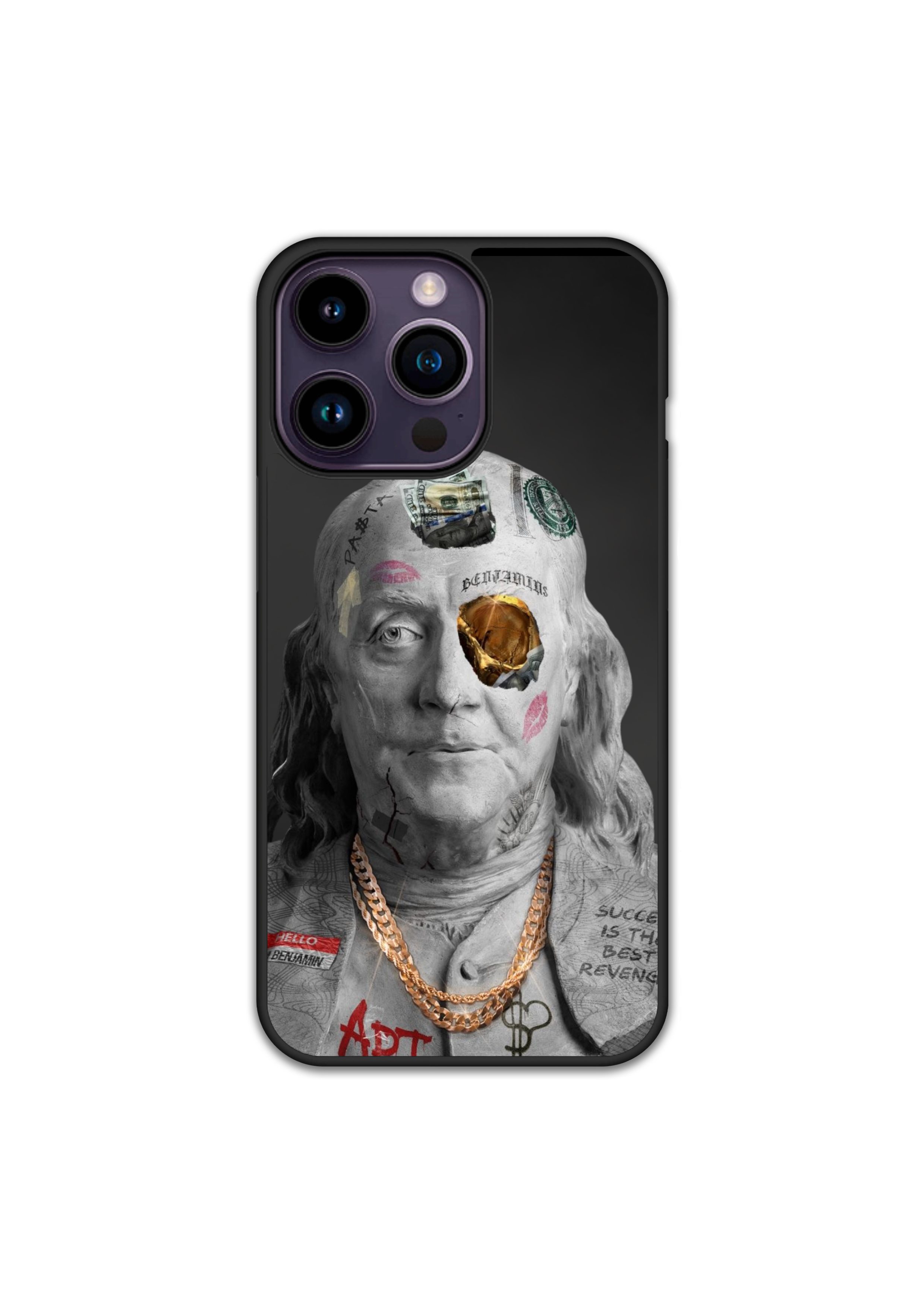 Силиконов Cash Club Кейс - Benjamin Franklin