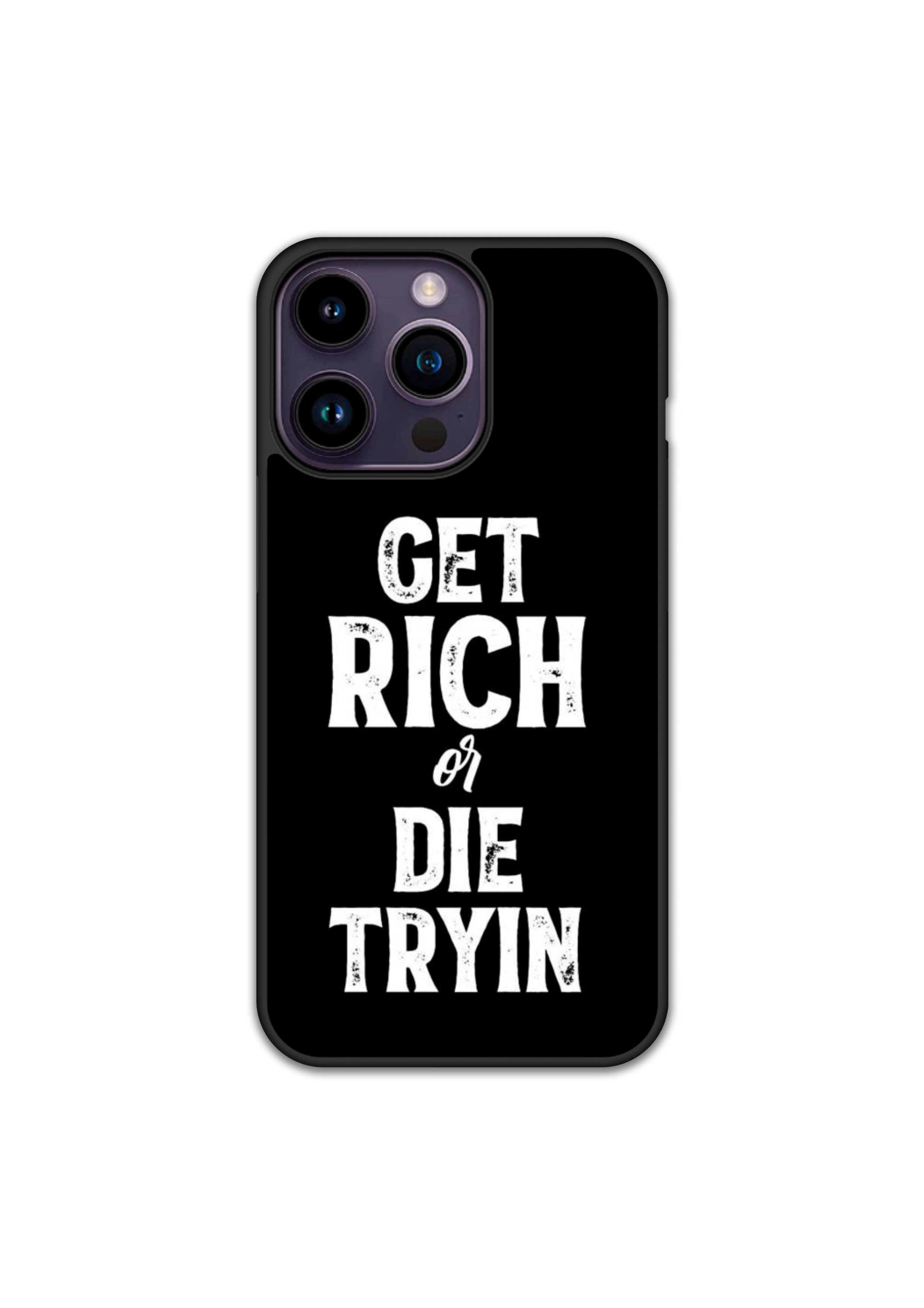 Силиконов Cash Club Кейс - Get Rich Or D*e Tryin