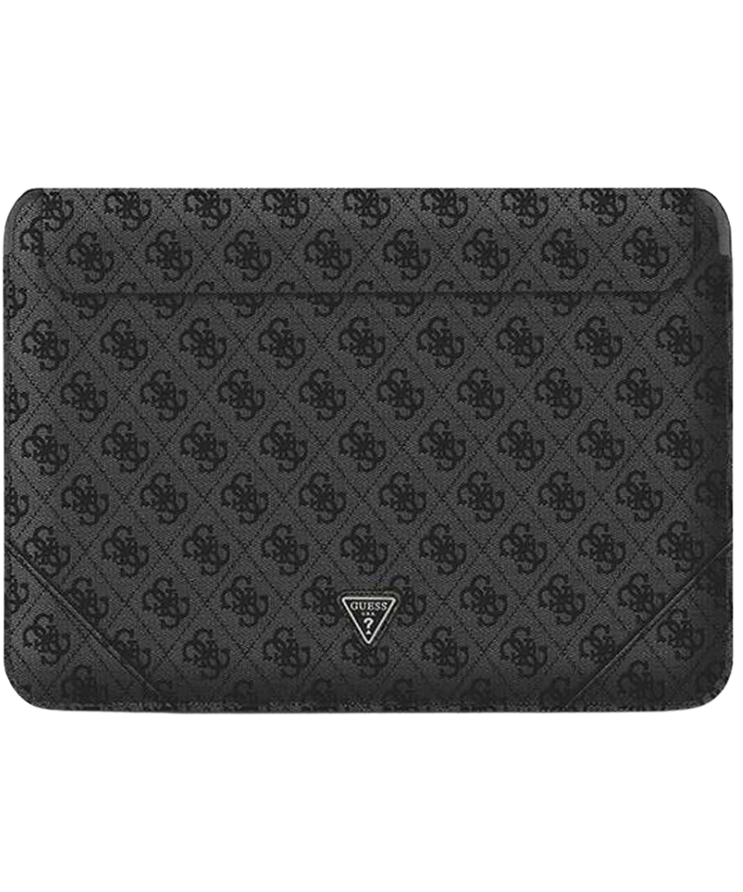 Калъф за лаптоп Guess Sleeve 13/14" Black 4G Uptown Triangle Logo