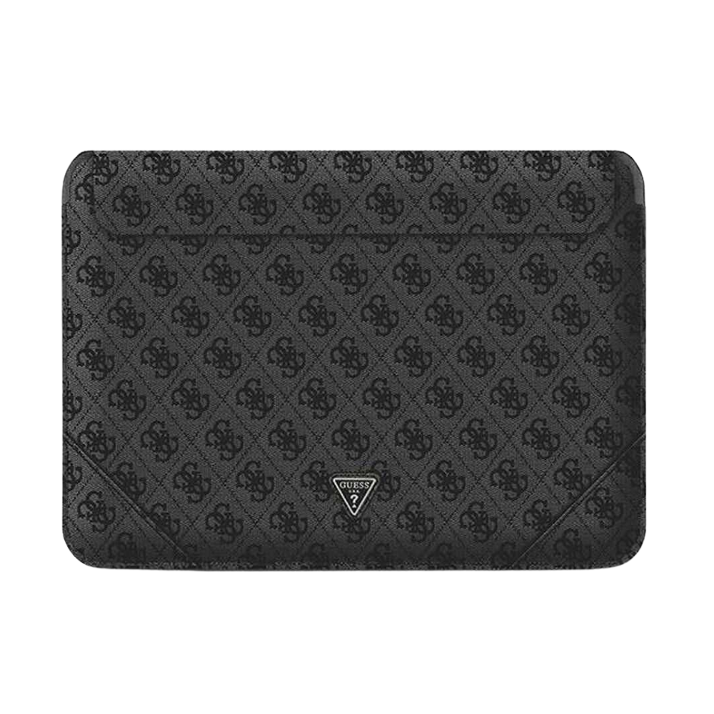 Калъф за лаптоп Guess Sleeve 13/14" Black 4G Uptown Triangle Logo