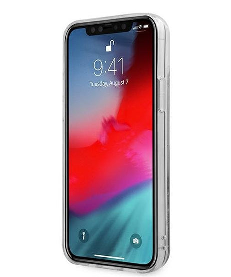 Оригинален кейс за iPhone 12 Pro Max - GUESS  Silicone Vintage Gold Logo