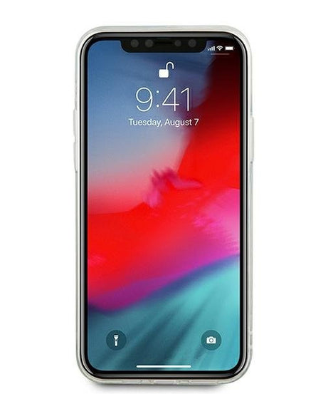 Оригинален кейс за iPhone 12 Pro Max - GUESS  Silicone Vintage Gold Logo