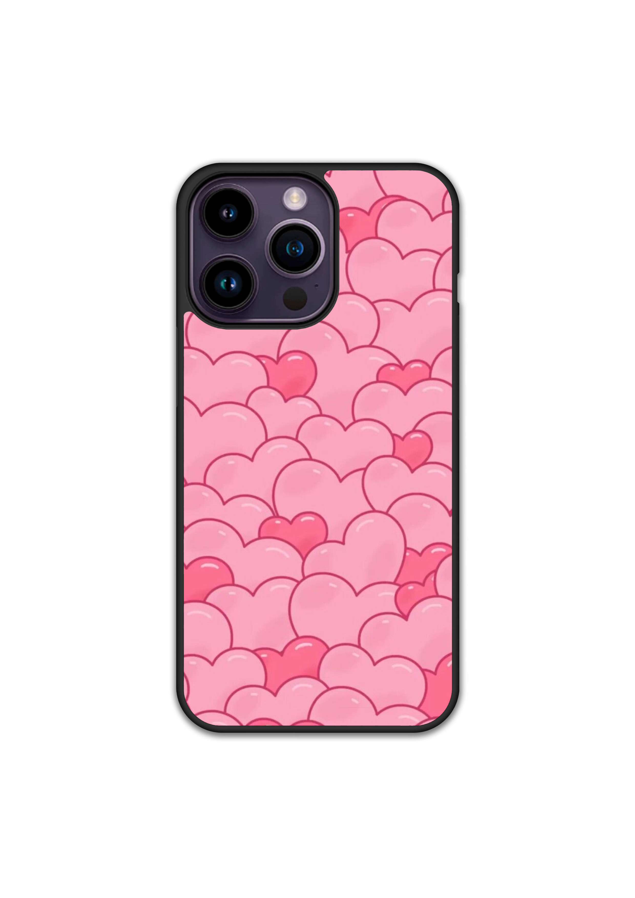 Силиконов Кейс - Smile Hearts Bomb
