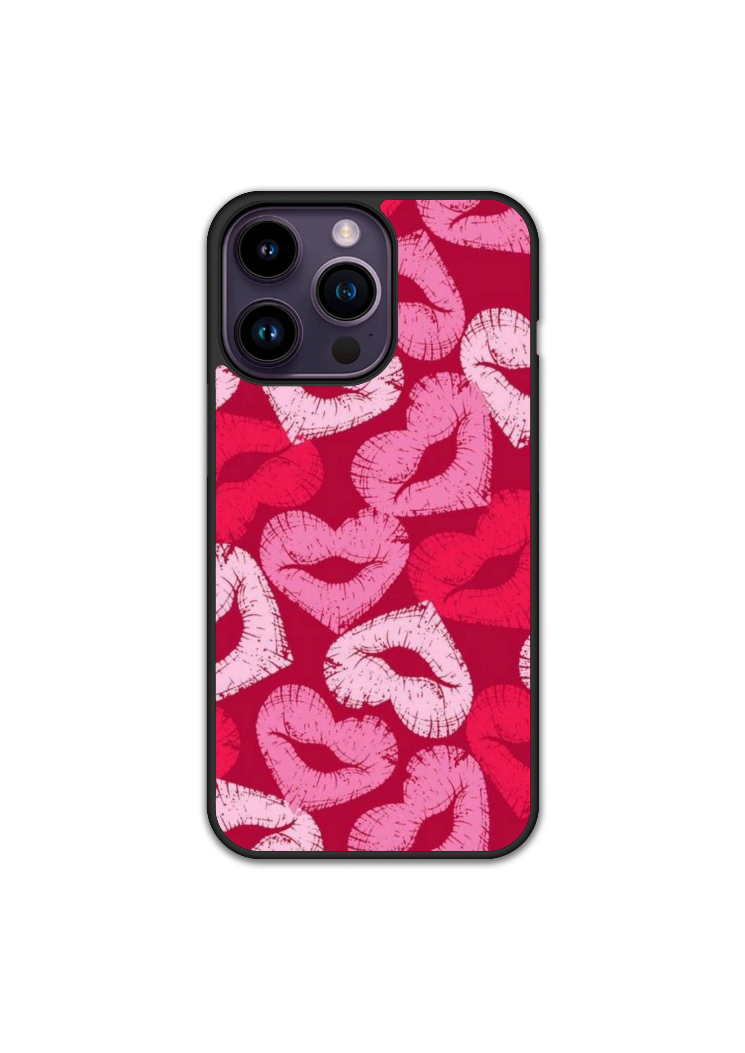 Силиконов Кейс - Smile Heart Kiss