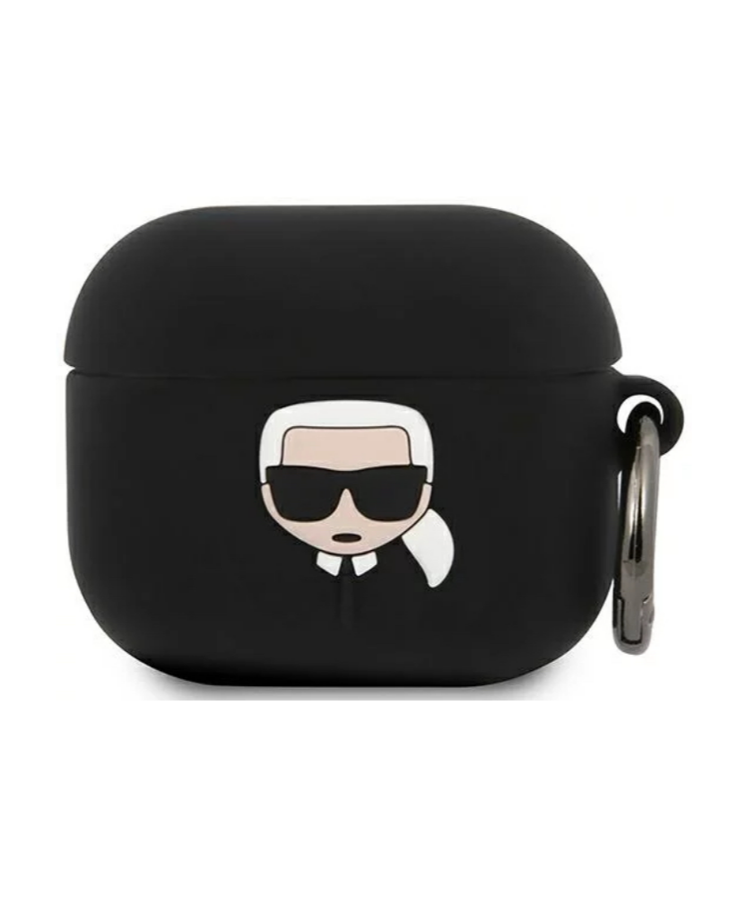 Оригинален силиконов калъф Karl Lagerfeld за AirPods 3