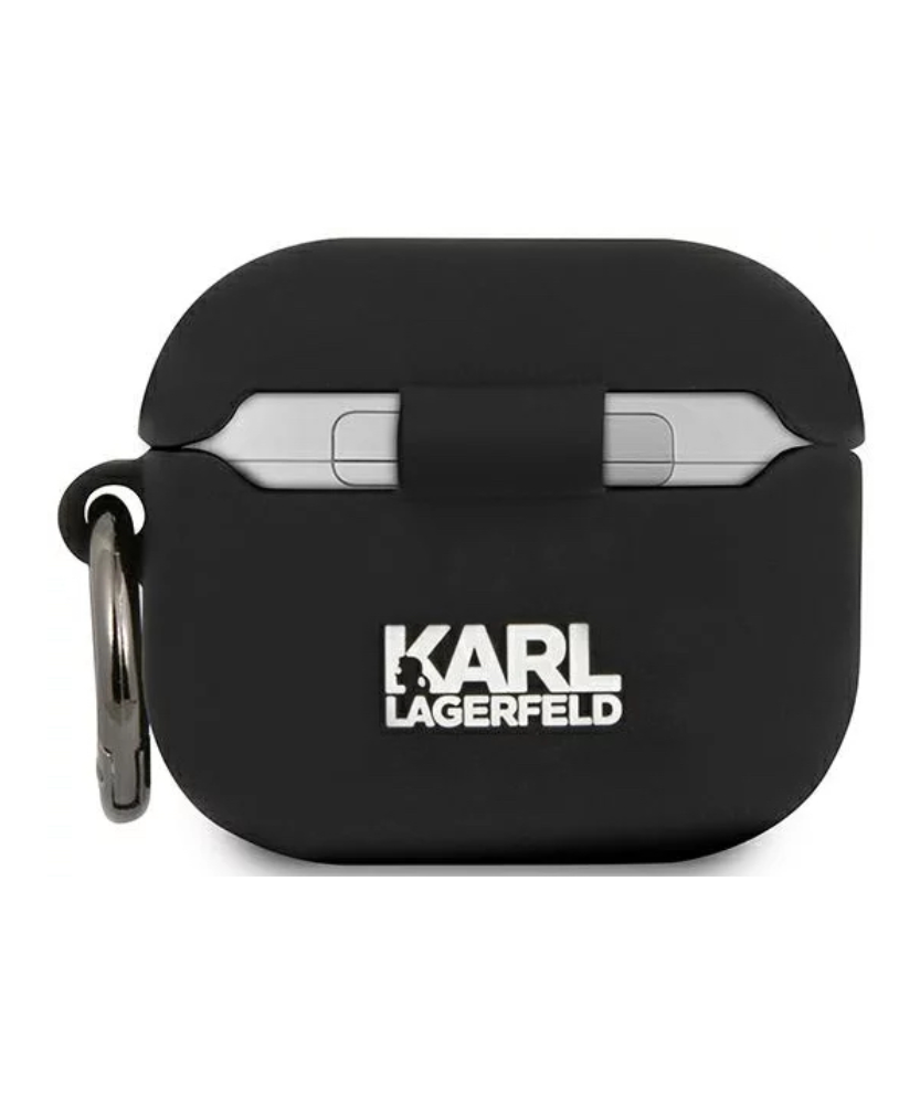 Оригинален силиконов калъф Karl Lagerfeld за AirPods 3