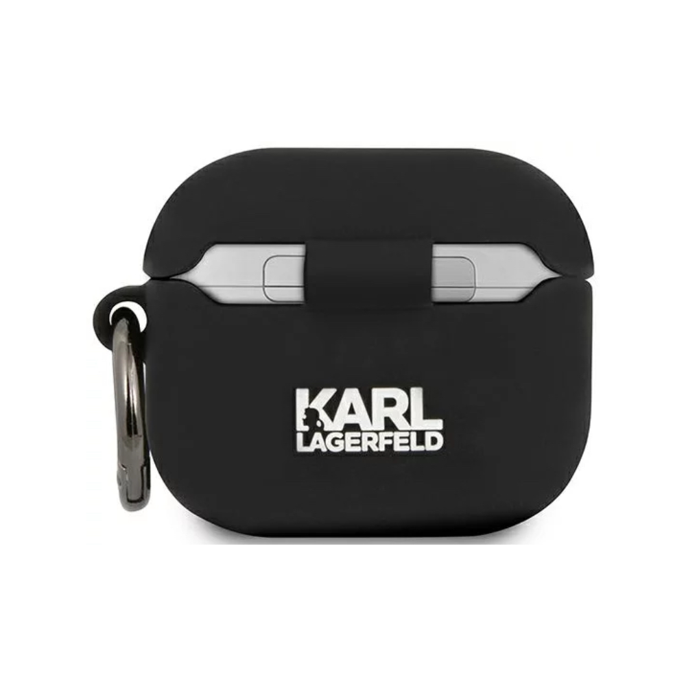Оригинален силиконов калъф Karl Lagerfeld за AirPods 3