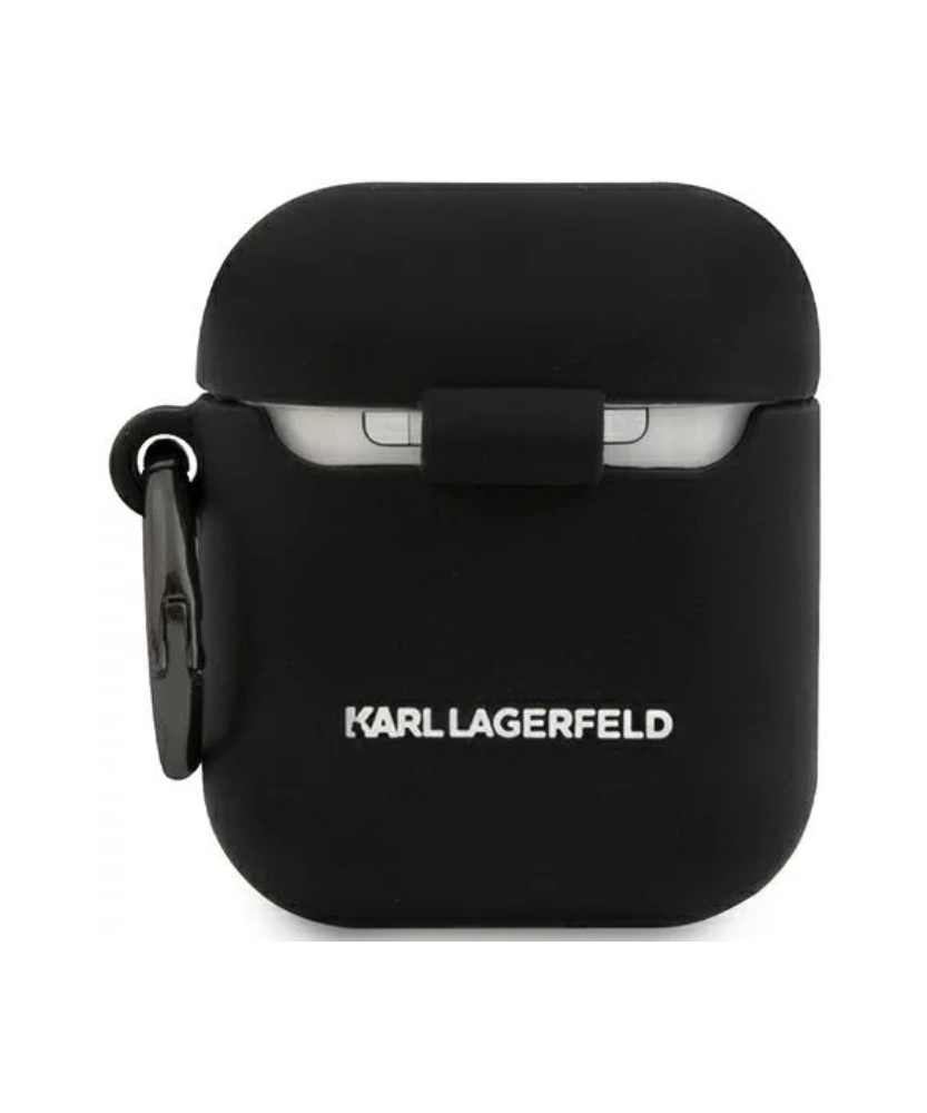 Оригинален силиконов калъф Karl Lagerfeld за AirPods 1/2