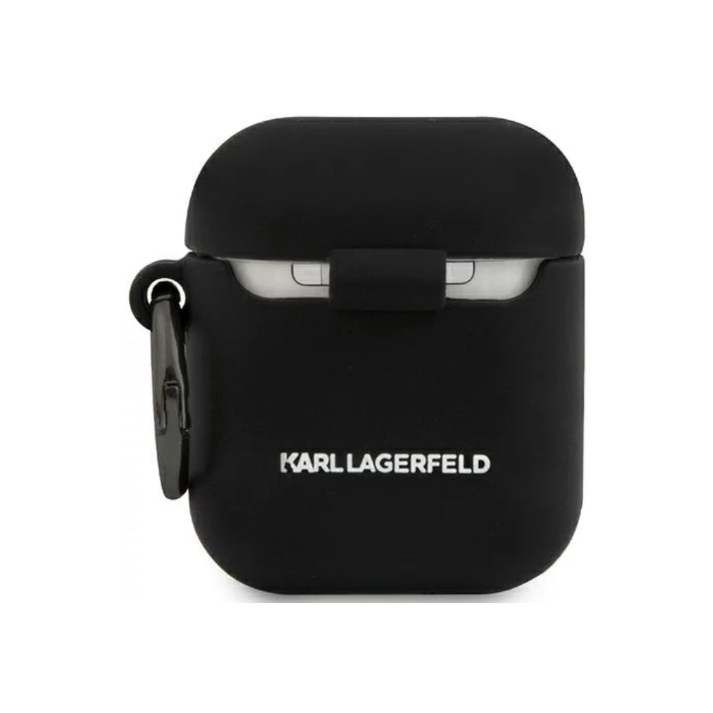 Оригинален силиконов калъф Karl Lagerfeld за AirPods 1/2