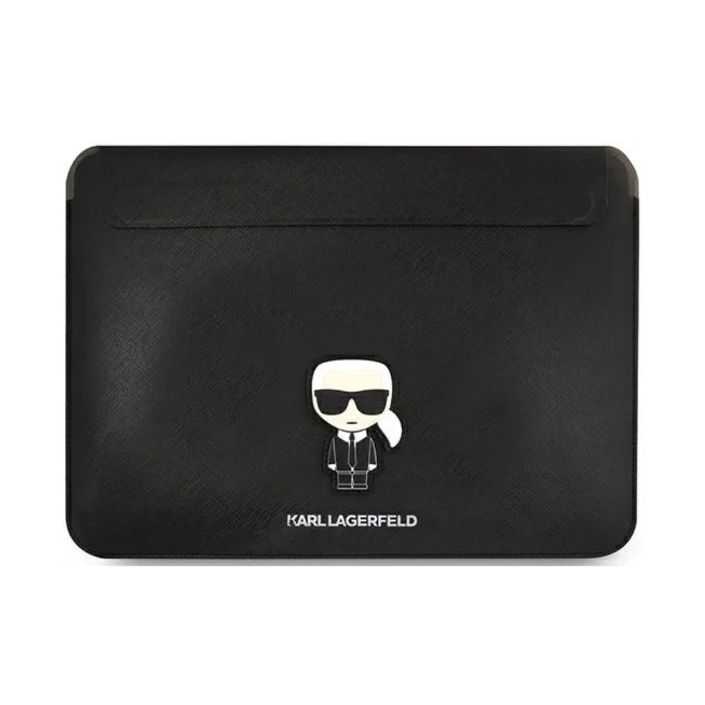 Калъф за лаптоп Karl Lagerfeld Sleeve 13/14" Black Saffiano Ikonik Karl