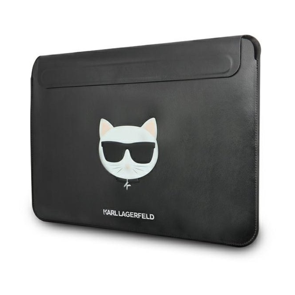 Калъф за лаптоп Karl Lagerfeld Sleeve 15/16" - Black Choupette Head