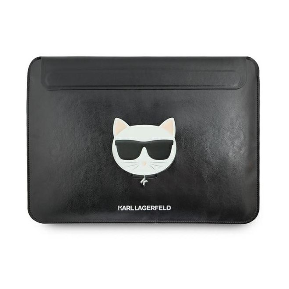 Калъф за лаптоп Karl Lagerfeld Sleeve 15/16" - Black Choupette Head
