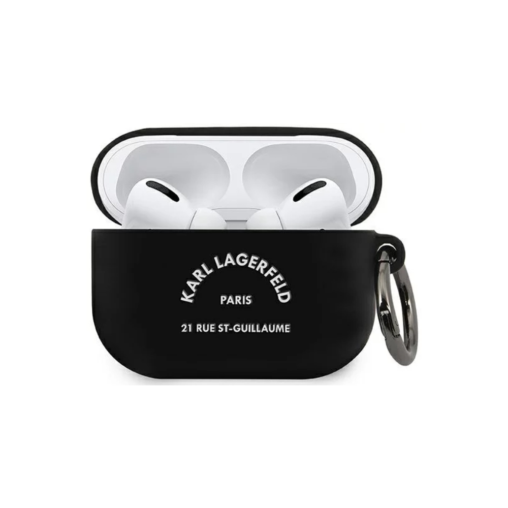 Оригинален силиконов калъф Karl Lagerfeld за AirPods Pro