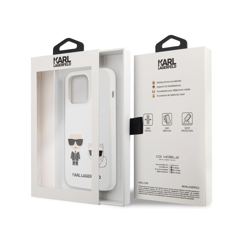 Оригинален кейс за iPhone 13 - Karl Lagerfeld and Choupette