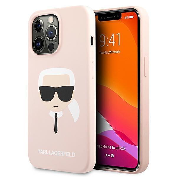 Оригинален твърд гръб за iPhone 14 Pro Max - Karl Lagerfeld Ikonik Magsafe