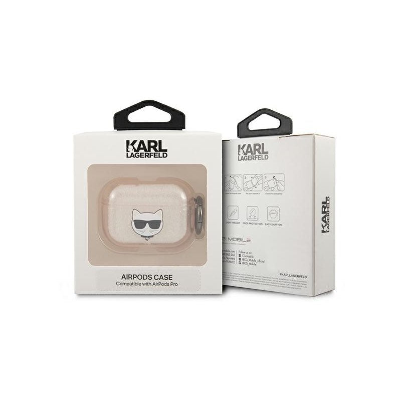 Оригинален силиконов калъф Karl Lagerfeld за AirPods Pro