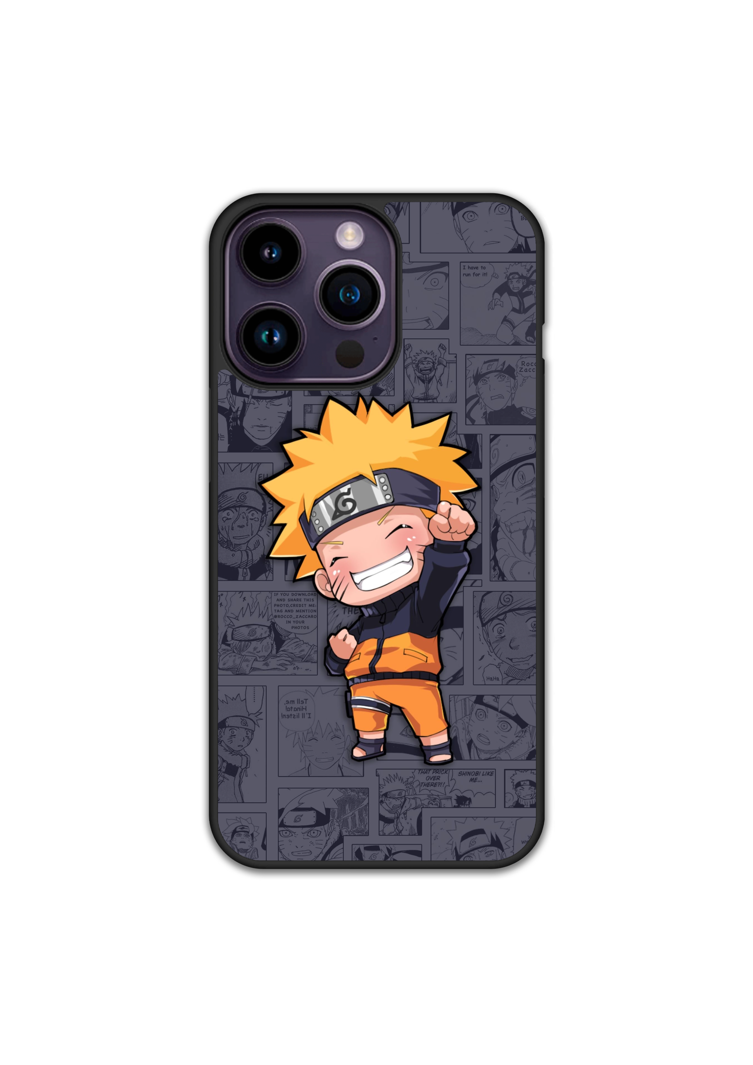 Силиконов Naruto Кейс - Naruto x Manga