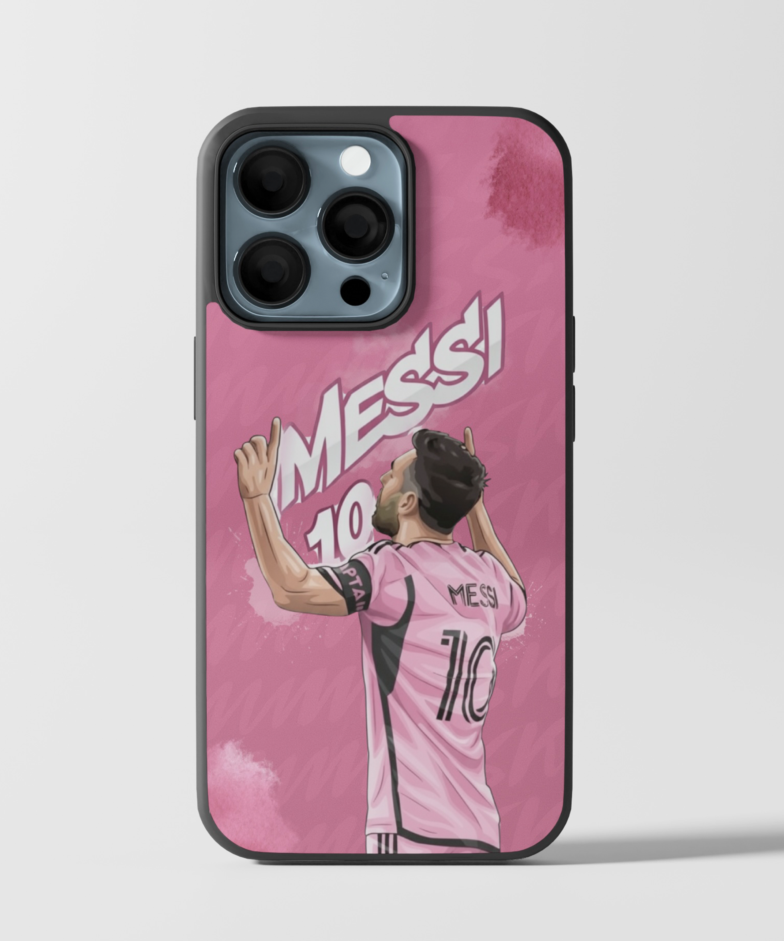 Силиконов Кейс - Miami Messi - Graffiti